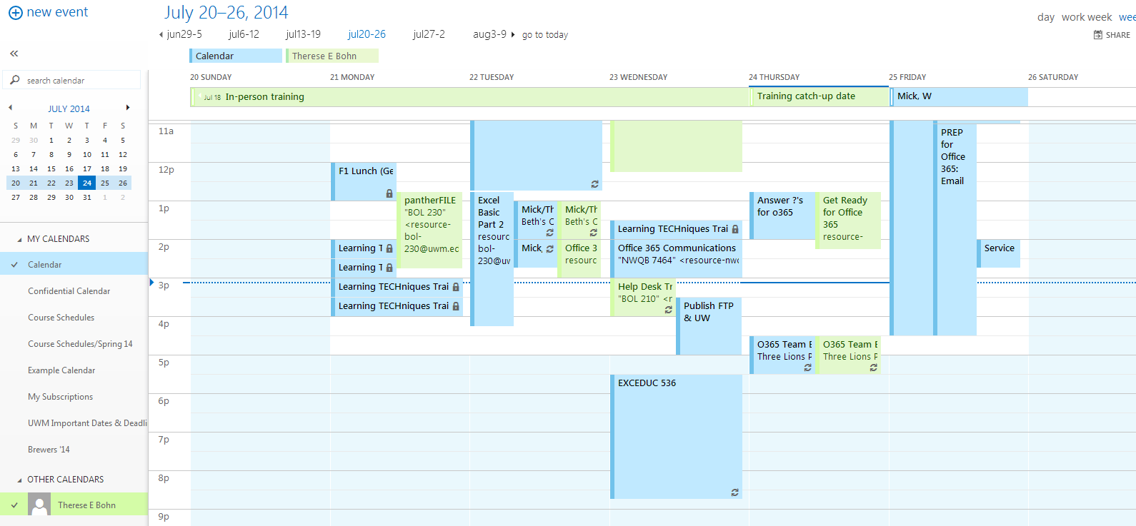 Office 365 Resource Calendar Permissions 